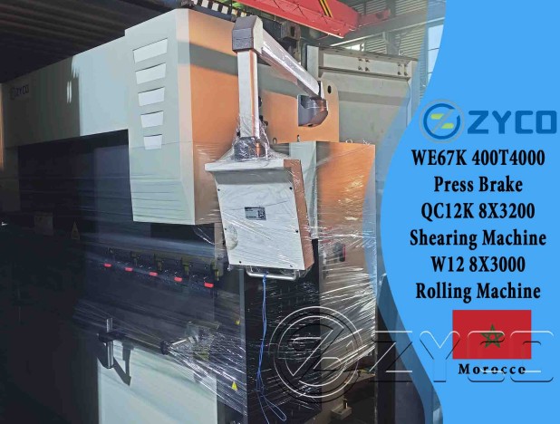 Fas-WE67K 400T 4000 Hidrolik CNC Pres Freni&QC12K 8X3200 Kesme Makinesi&W12 8X3000 Haddeleme Makinesi