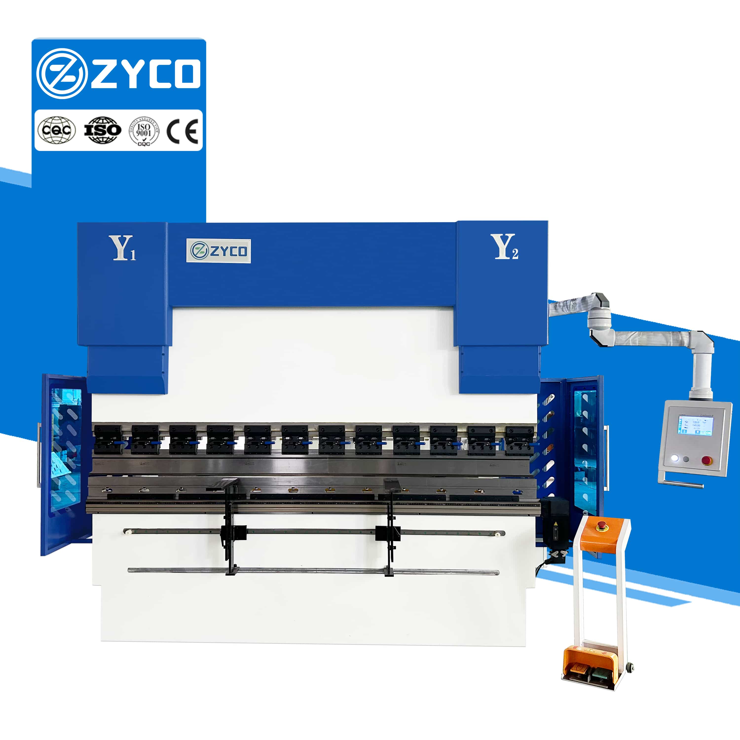 Kaliteli 100 160 tons CT8 CNC Sac Metal İşleme Hidrolik Plakası için Pres Freni