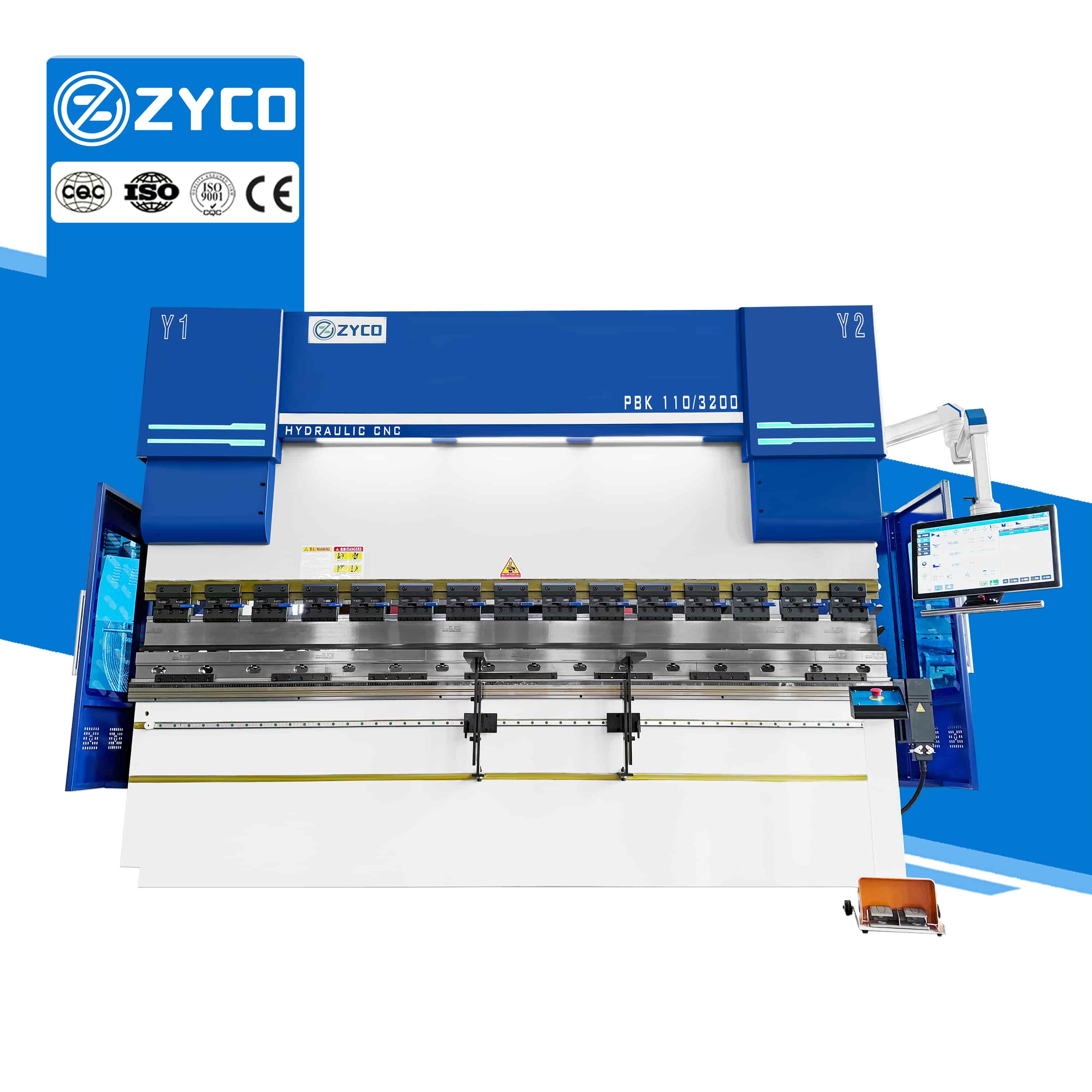 Fabrikadan Direkt Satış CNC Pres Bükme Makinesi Metal İşleme Hidrolik Pres Bükme Makinesi ET18 Sistemi ile