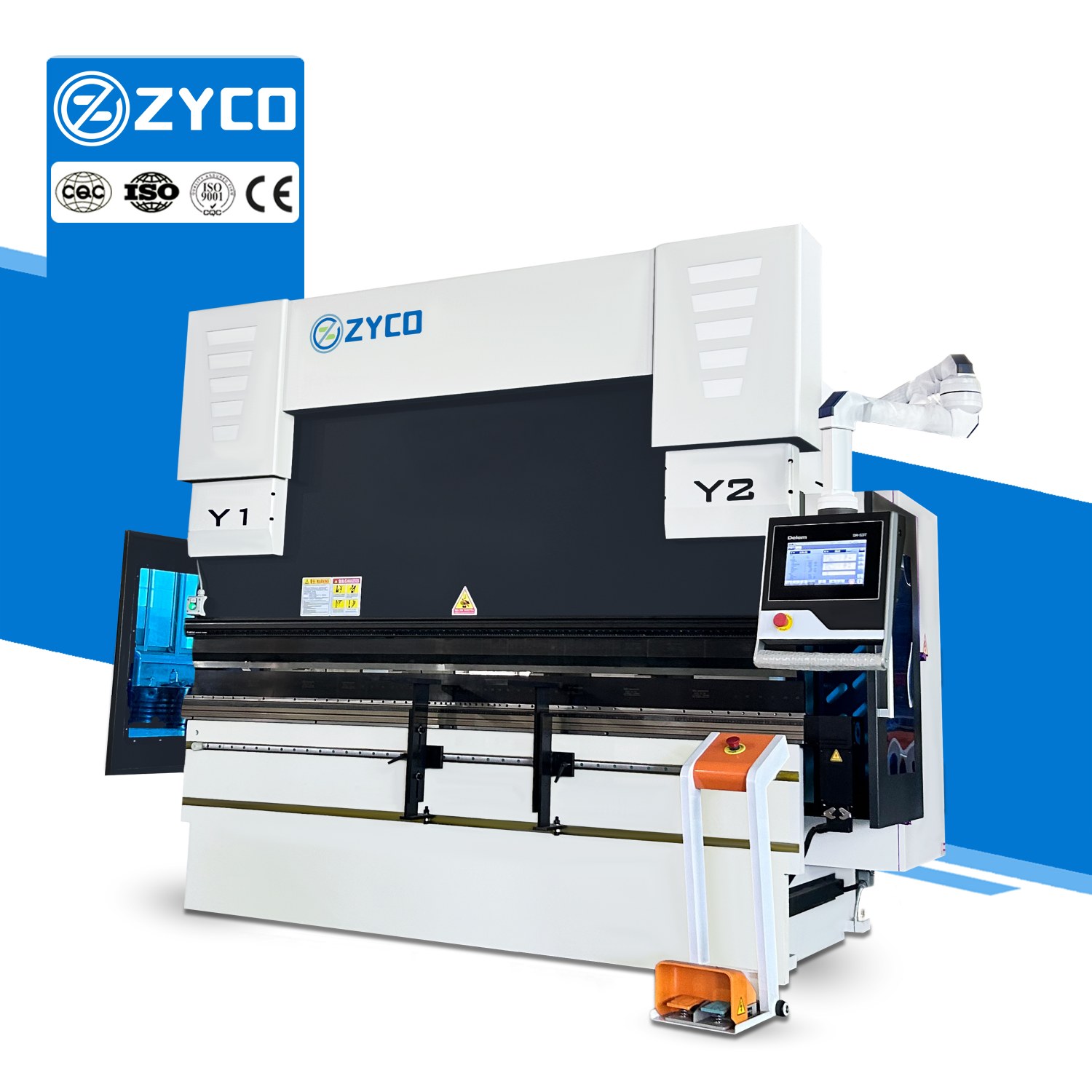 Hassas bükme için WILA sıkıştırma sistemli DA53T CNC pres freni