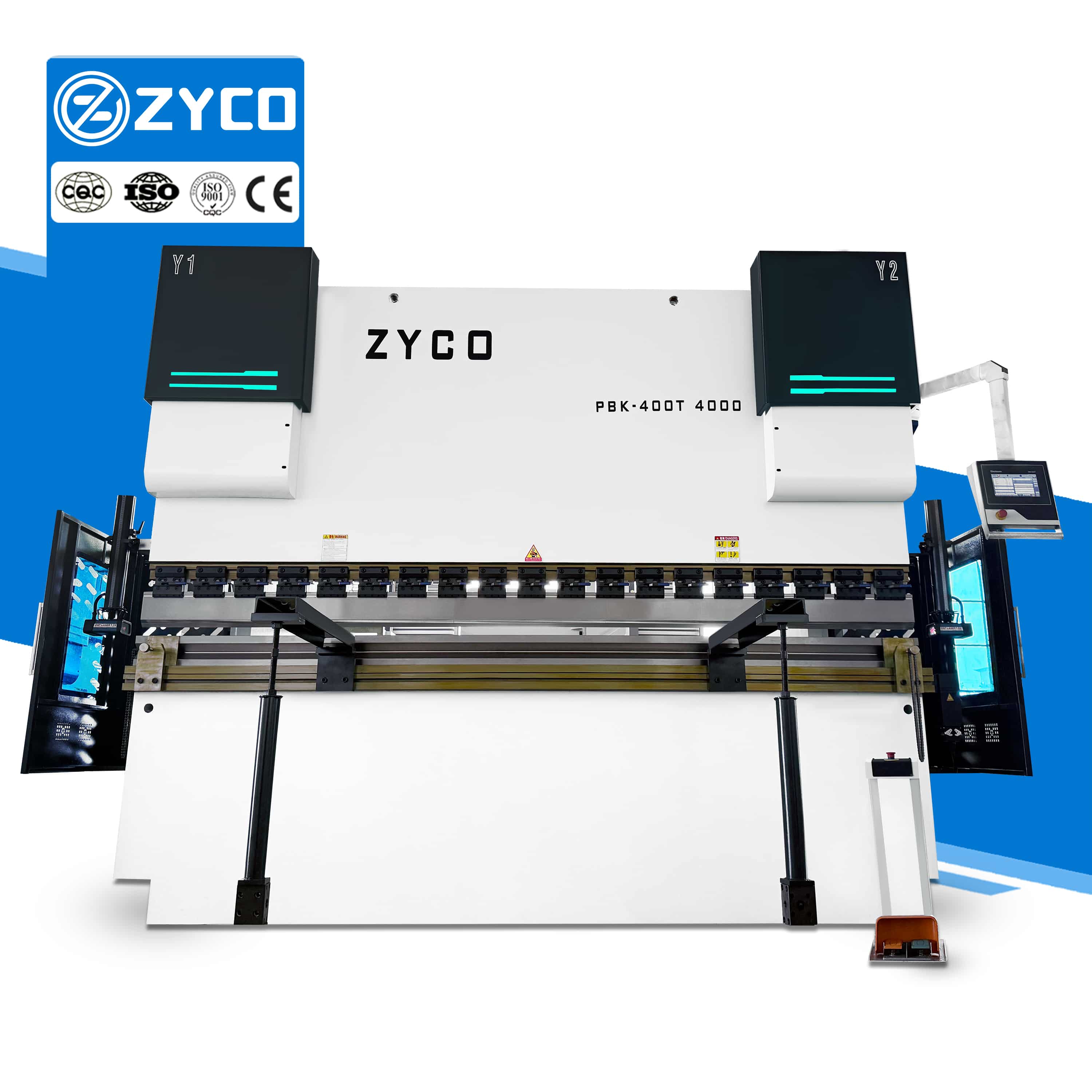 400T 4000mm DA53T CNC Sac Bükme Makinesi, Ağır Sac Metal Bükme İçin