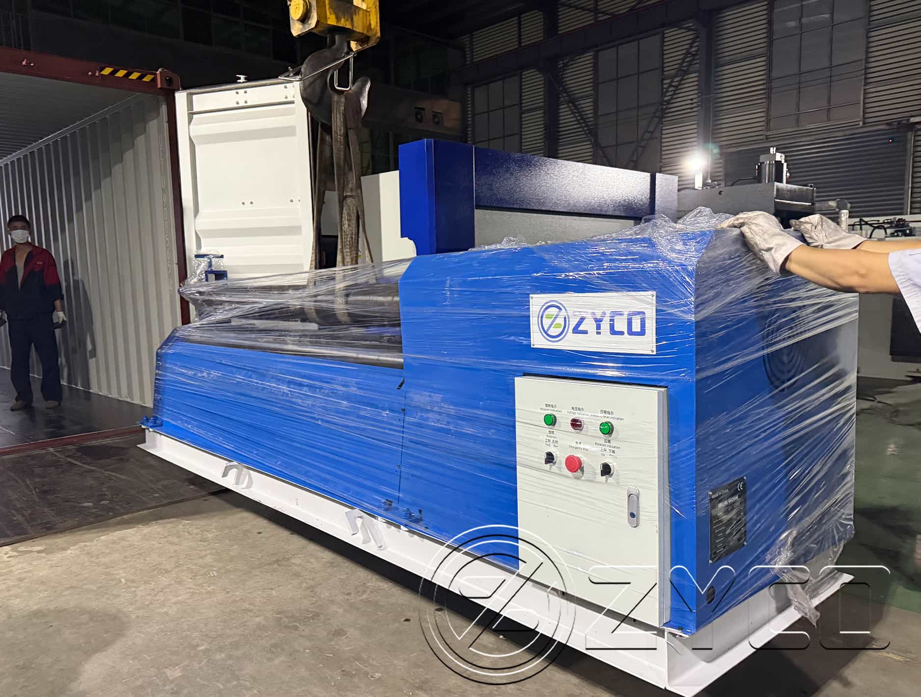 sheet metal rolling machine